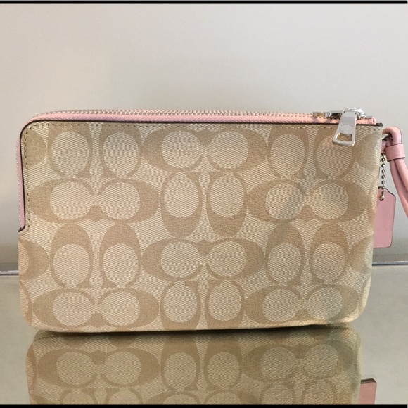 NWT Coach Signature Double Zip Wallet - Picture 5 of 8
